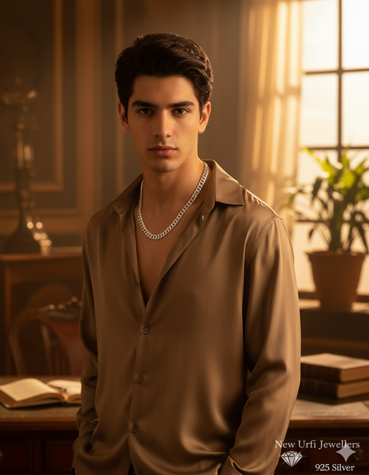 925 Silver Men's  Sterling Chain